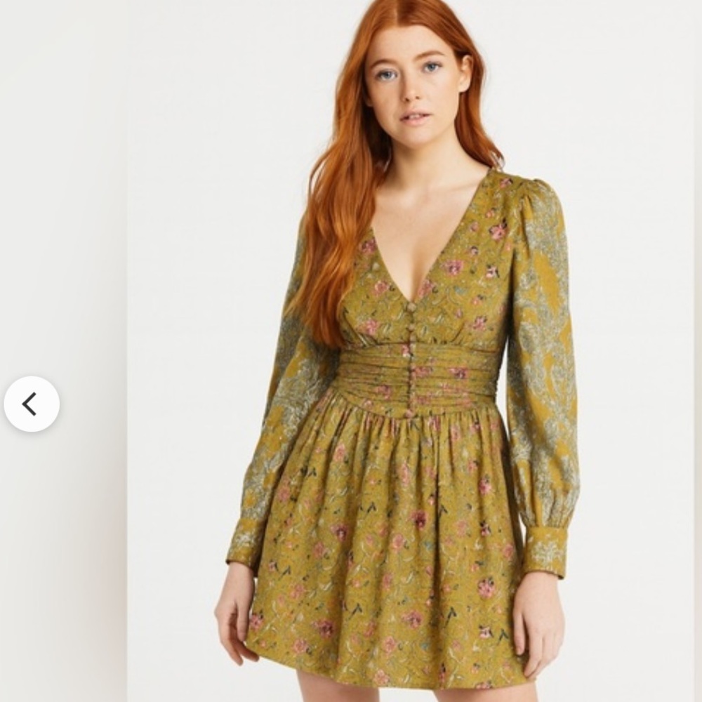 House of Harlow Olive green Dress